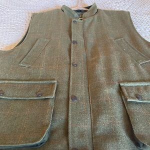 Green Tweed Derby Check Vest XXL EUC NWOT Insulated